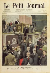 Monsieur Bourgeois, Presidente de la Cámara de Diputados, portada de 